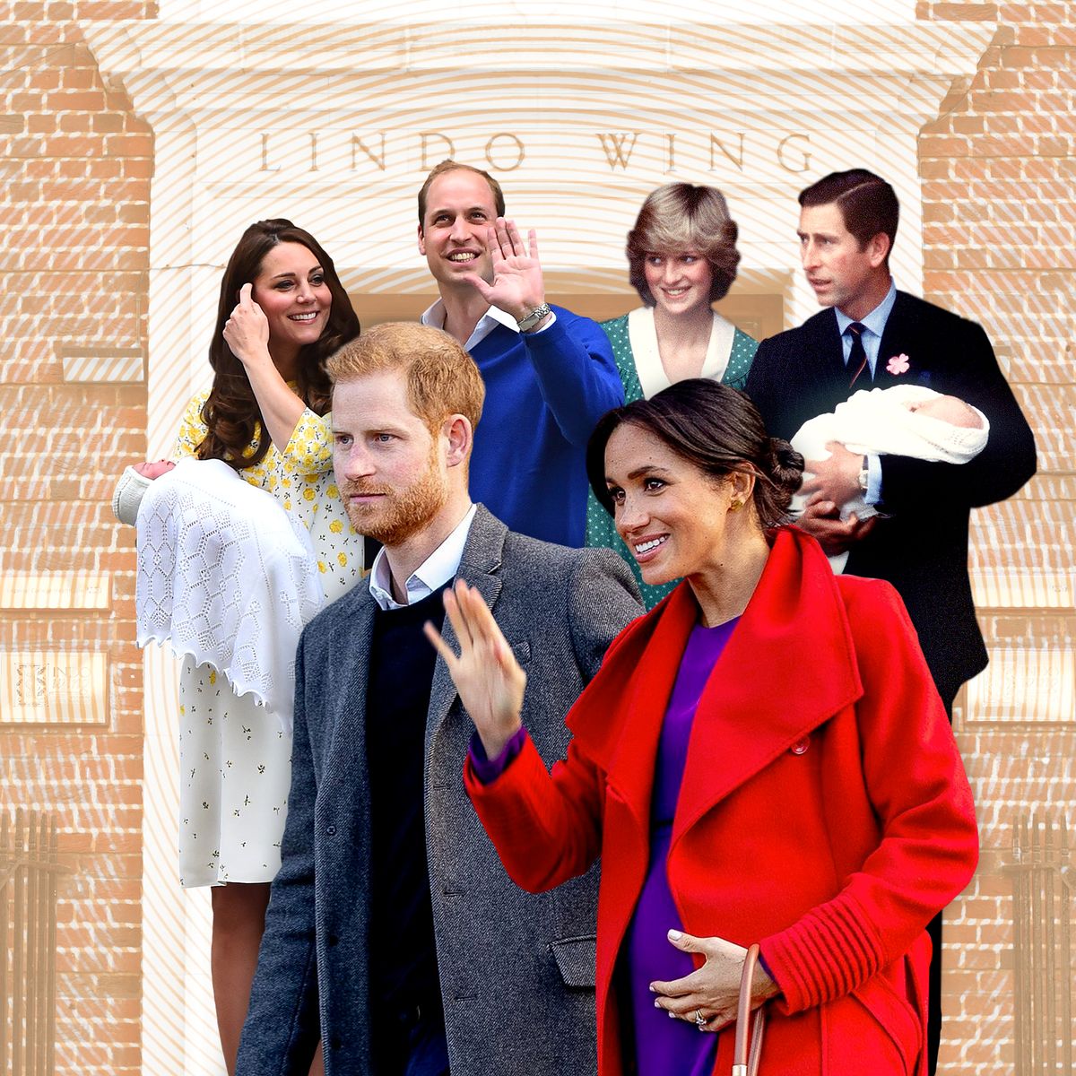 royal family lindo wing photos
