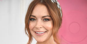 lindsay lohan at melbourne cup day