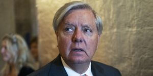 united states   august 4 sen lindsey graham, r sc, is seen during a senate vote in the us capitol on thursday, august, 4, 2022 tom williamscq roll call