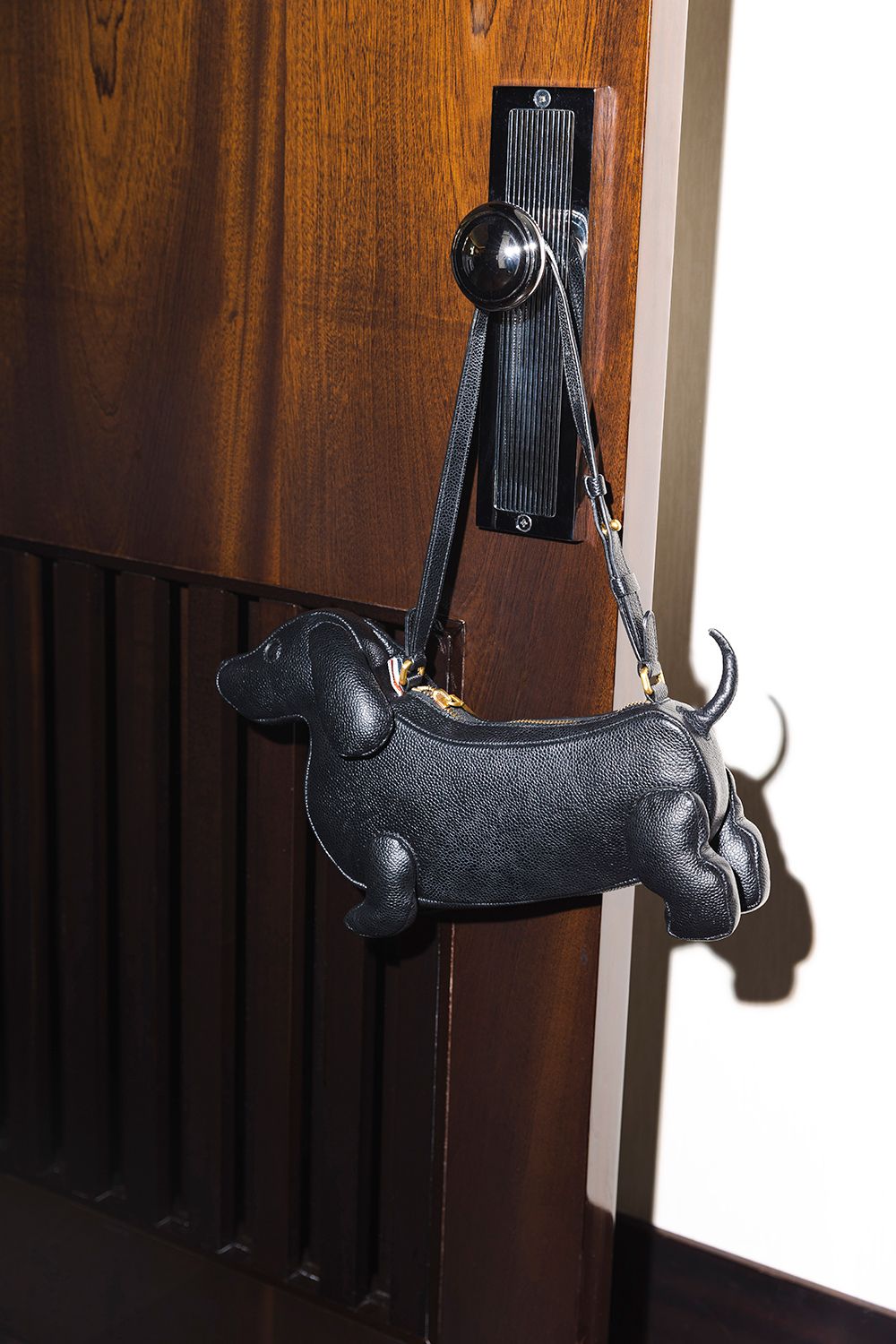 Thom browne dachshund discount bag