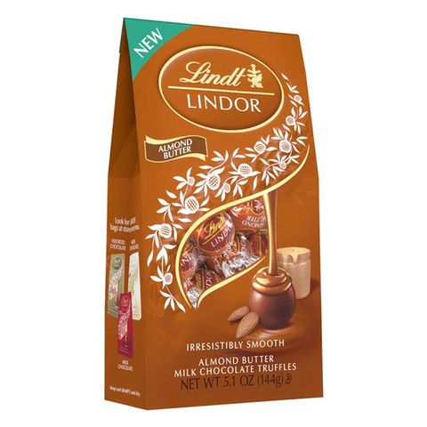 lindt lindor almond milk milk chocolate truffles