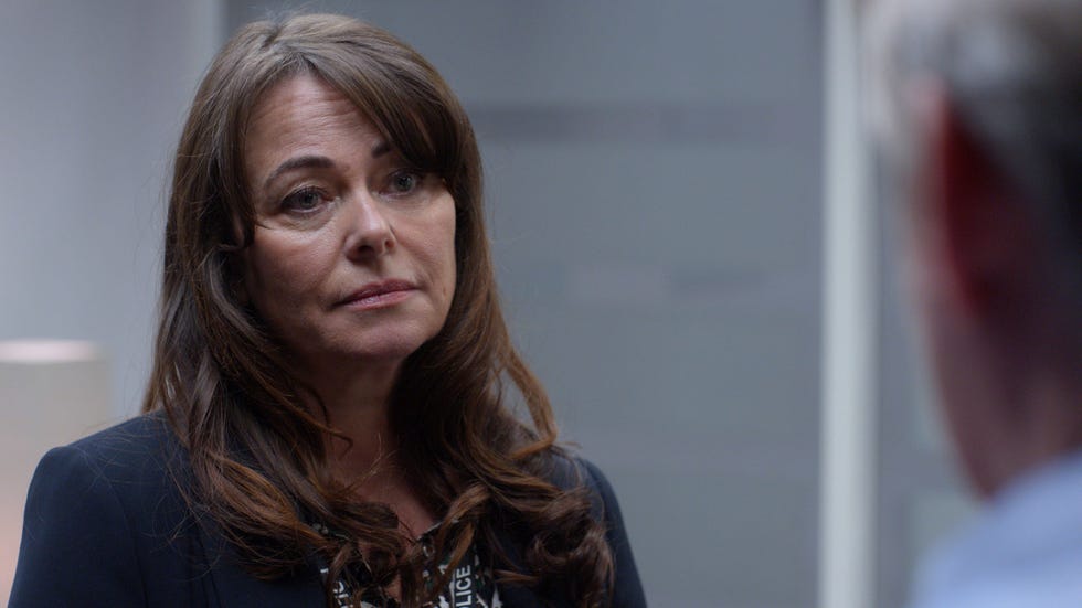 Gill Bigelow (Polly Walker) in Line of Duty