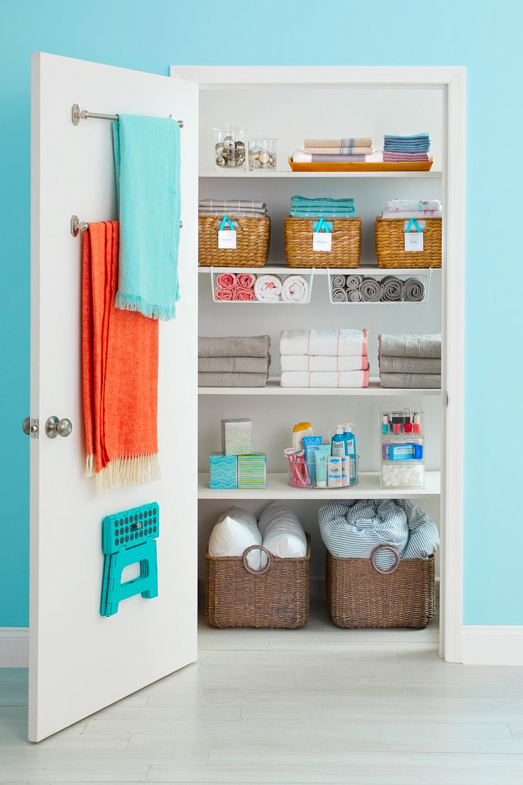 13 Best Linen Closet Organization Ideas - How To Organize a Linen