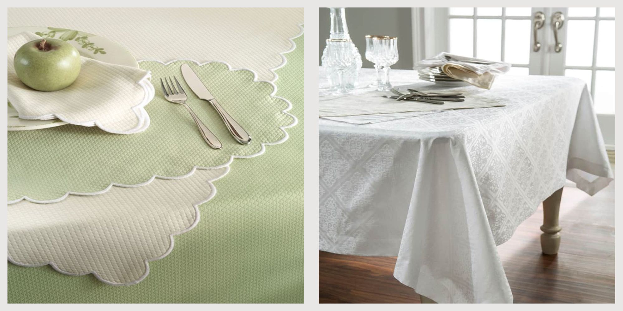 8 decorative edge cloth napkins set fabric dinner table linens lot