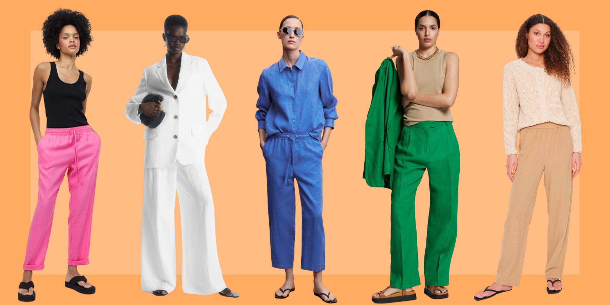 The 24 Best WideLeg Linen Trousers to Beat the Heat in 2023  Who What  Wear UK