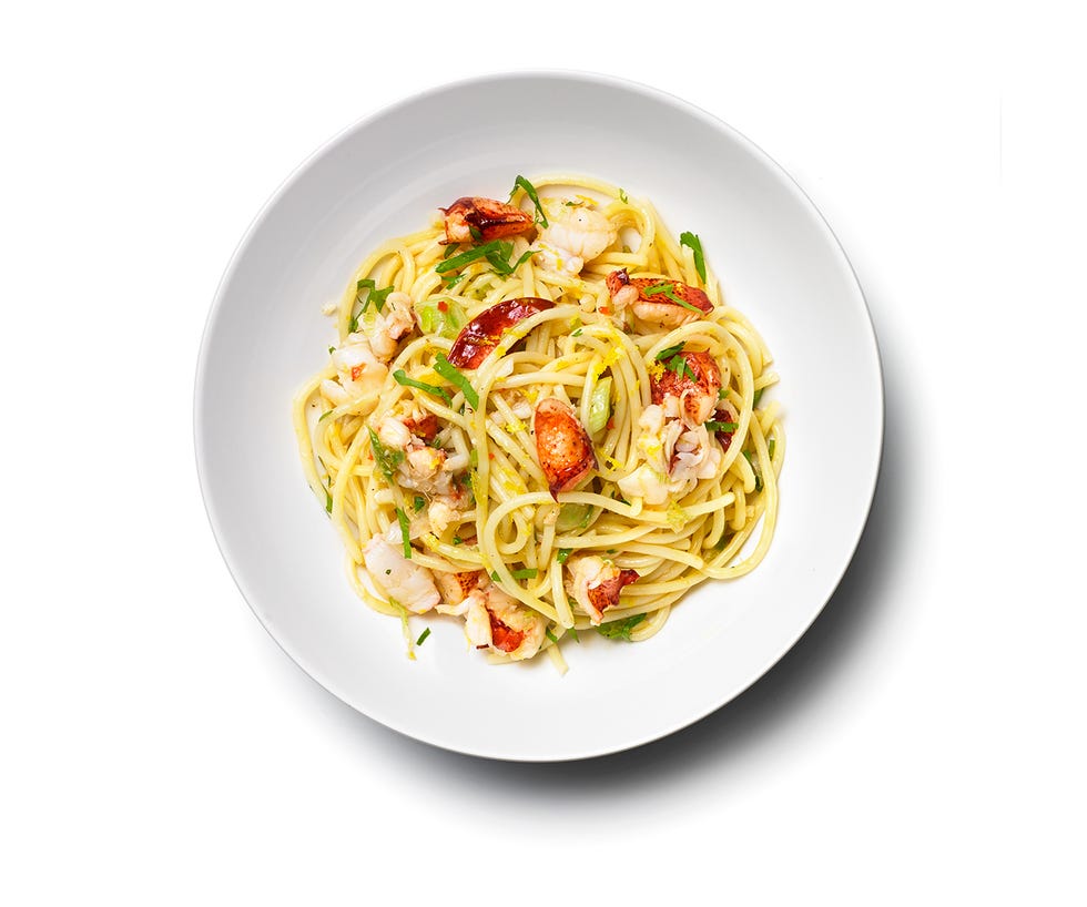 linguine con langosta