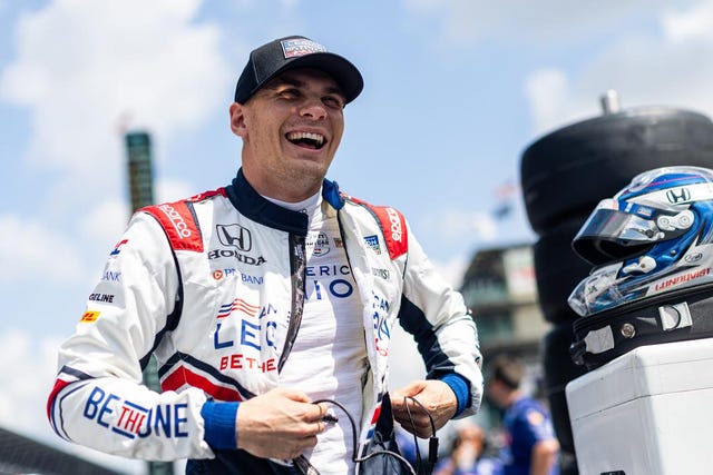 Indianapolis 500 Rookie Linus Lundqvist Enjoying the Moment