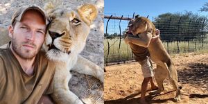 ドイツ出身のヴァレンティン・グルーナーさんは、ボツワナ共和国に住む自然保護活動家。彼の親友は、一頭の雌ライオンの「シルガ」。その二人の温かい友情が、snsを中心に話題を呼んでいる。
