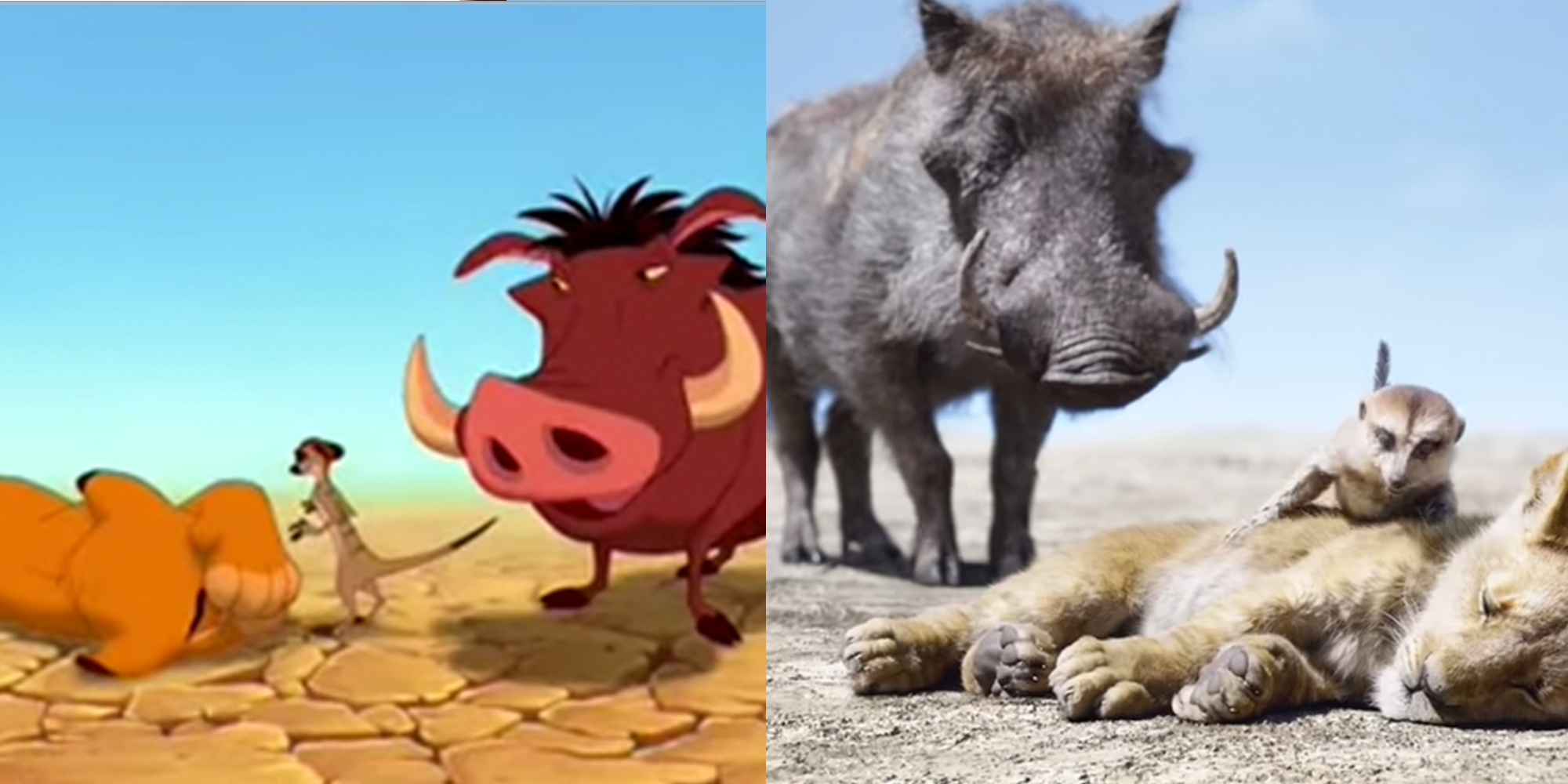 The Lion King' Cast: Live Action Vs. Original