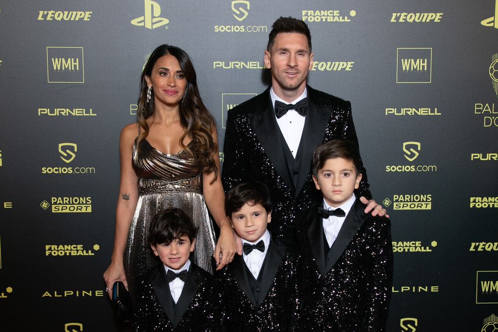 ballon d'or photocall at theatre du chatelet in paris
