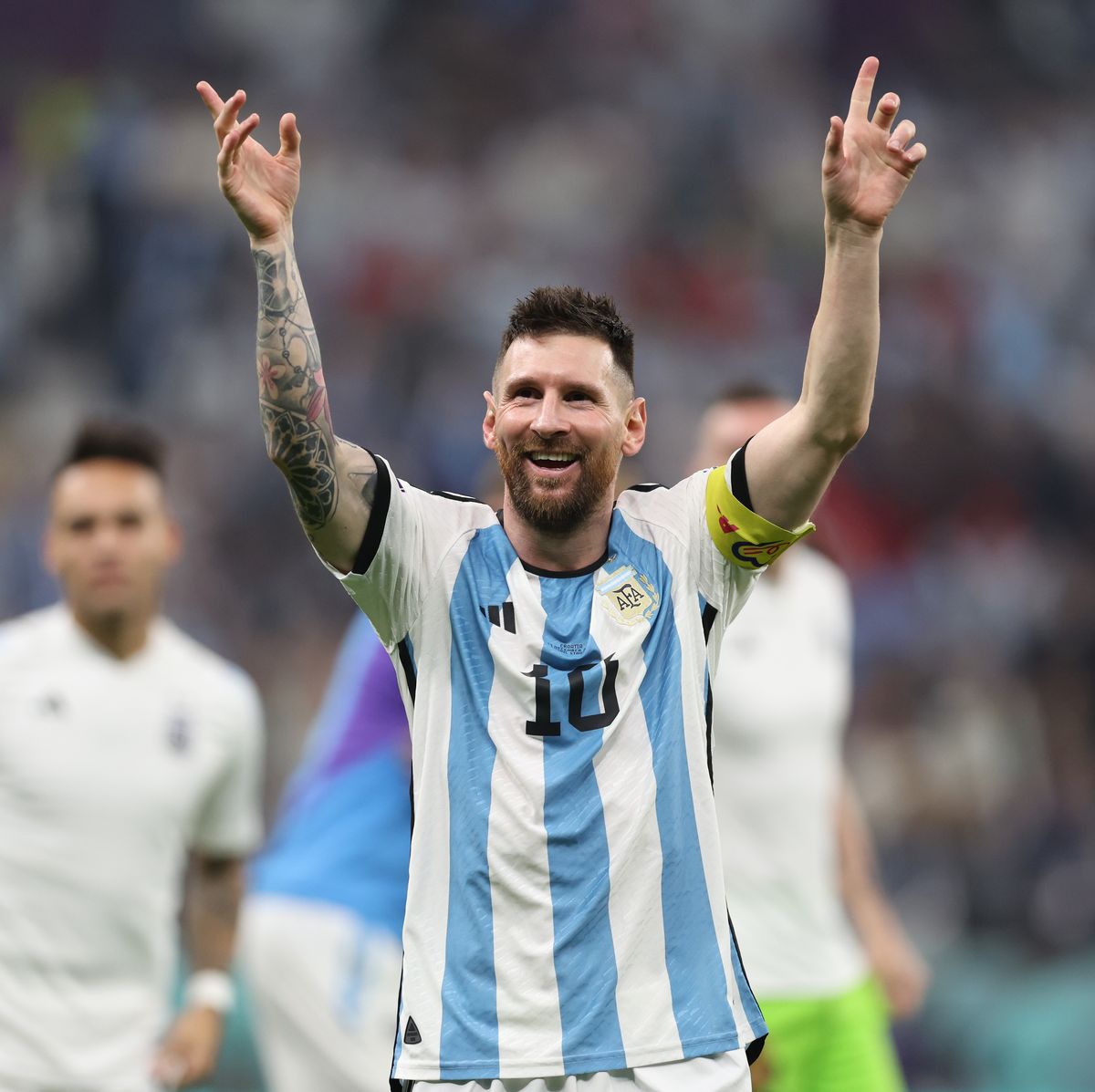 La camiseta con la frase más viral de Messi en el Mundial