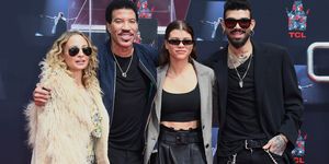 lionel richie with his daughters and son - lionel richie kids