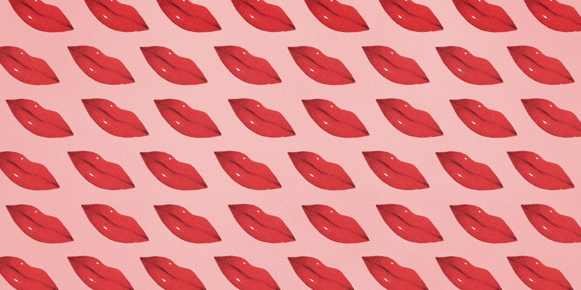 Create Postcard Wallpaper:Hot Red Lips Wallpapers Desktop Background