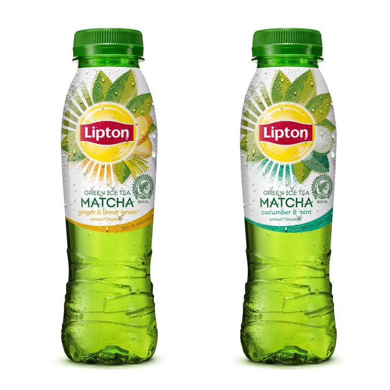 Lipton Green Ice Tea Matcha Cucumber Mint & Ginger Lemon Grass