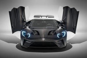 2020 Ford GT Liquid Carbon series shows exposed composite construction