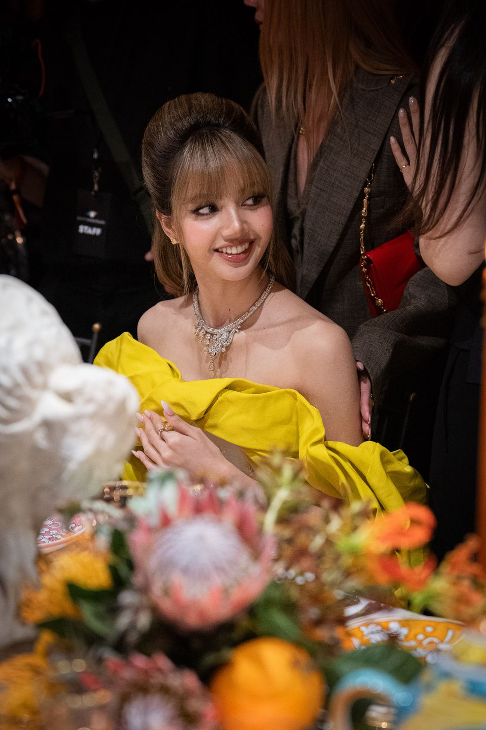 Lisa beim Galadinner der Bulgari High Jewelry Show