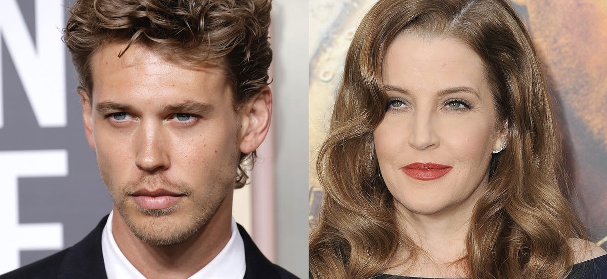 lisa marie presley death, 'elvis' star austin butler golden globes 2023