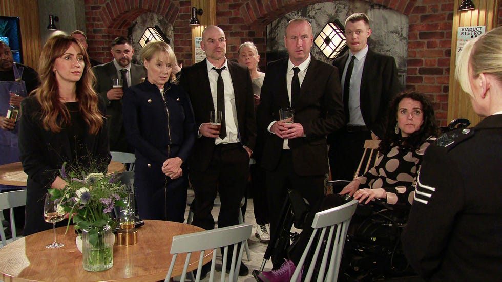 Lisa Swain, Kirk Sutherland, Coronation Street lisa swain, kirk sutherland, coronation street