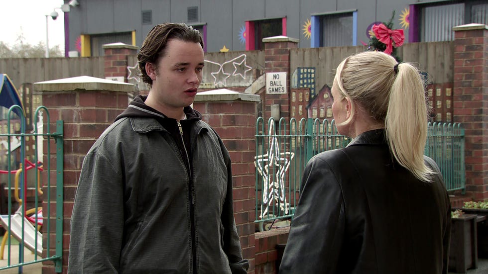 lisa swain, matty, coronation street