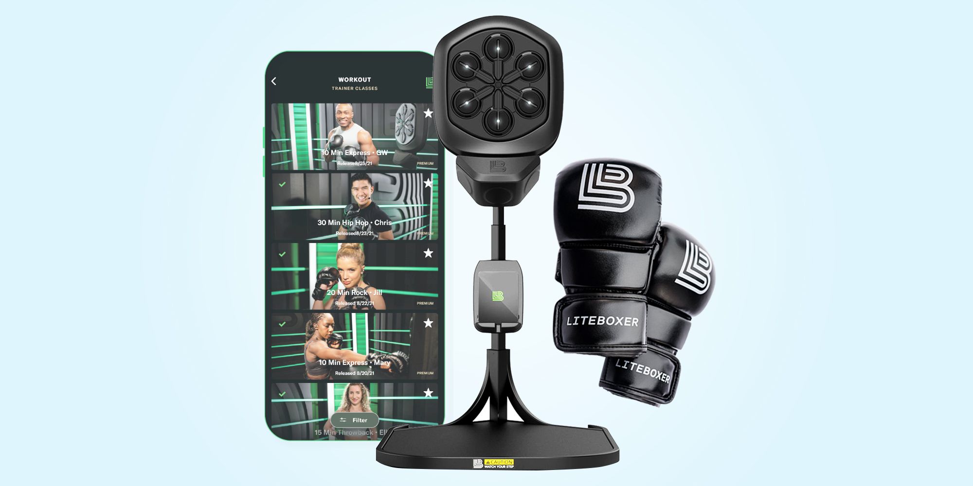 Music boxing machine Machine de boxe électronique Liteboxer