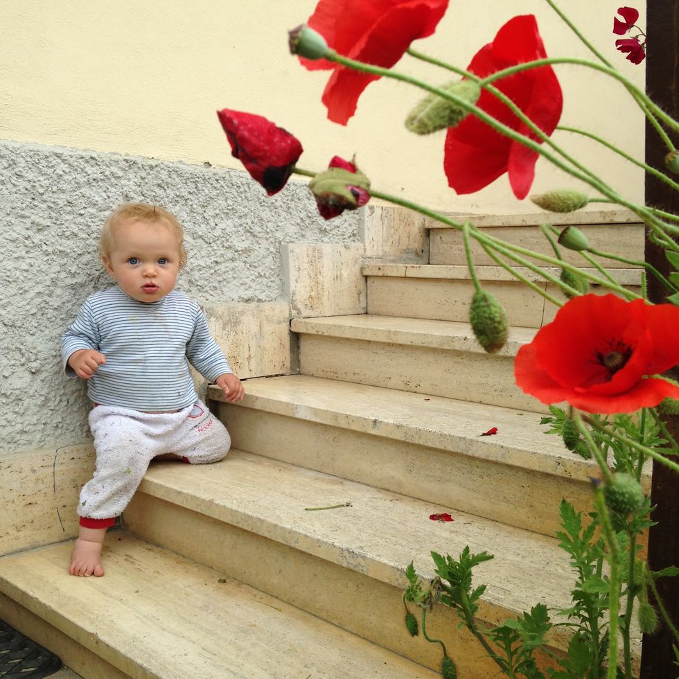 spring flower baby names poppy
