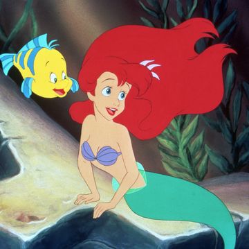 flounder and ariel in disney's the little mermaid