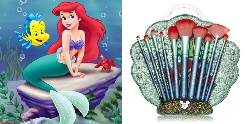 Spectrum Cosmetics Will Release Disney Princess Makeup Brushes - Little  Mermaid Makeup Brush Set