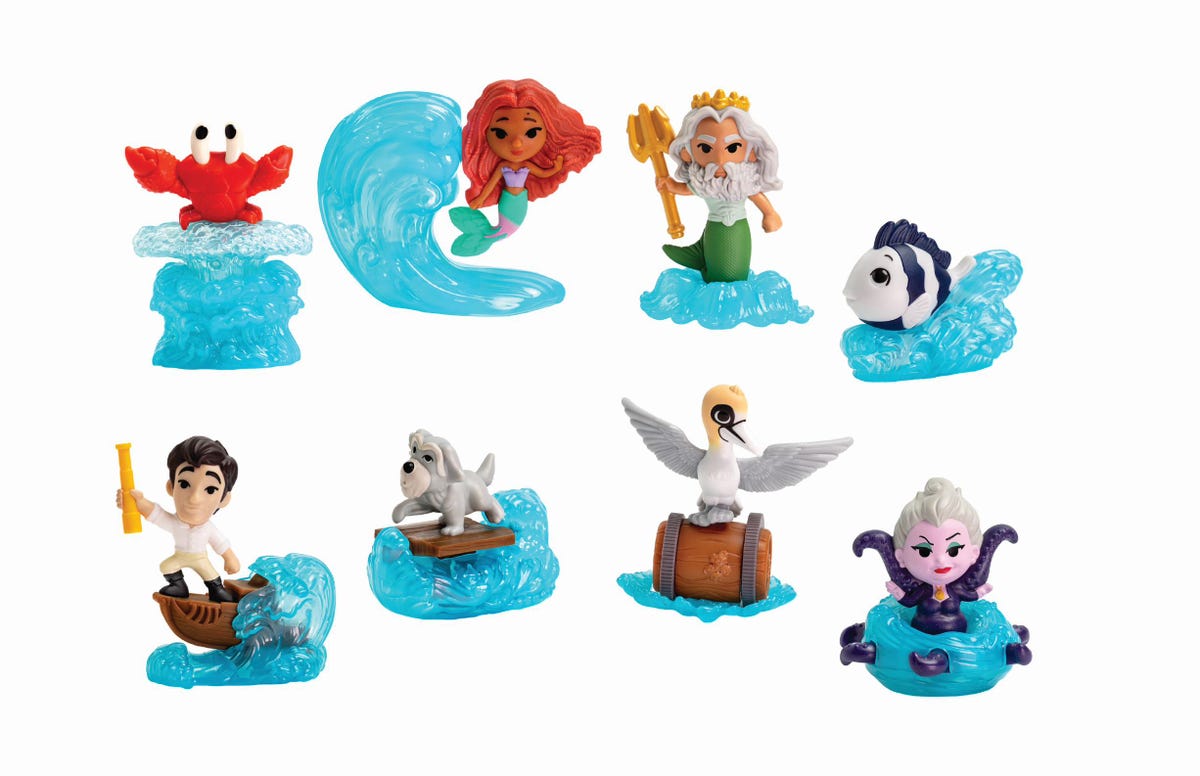 McDonald's 'The Little Mermaid' Toys Are Here