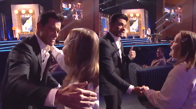 'Live' Fans Can't Get Over Mark Consuelos' Sweet Interaction With Audience Member