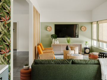 green living room ideas