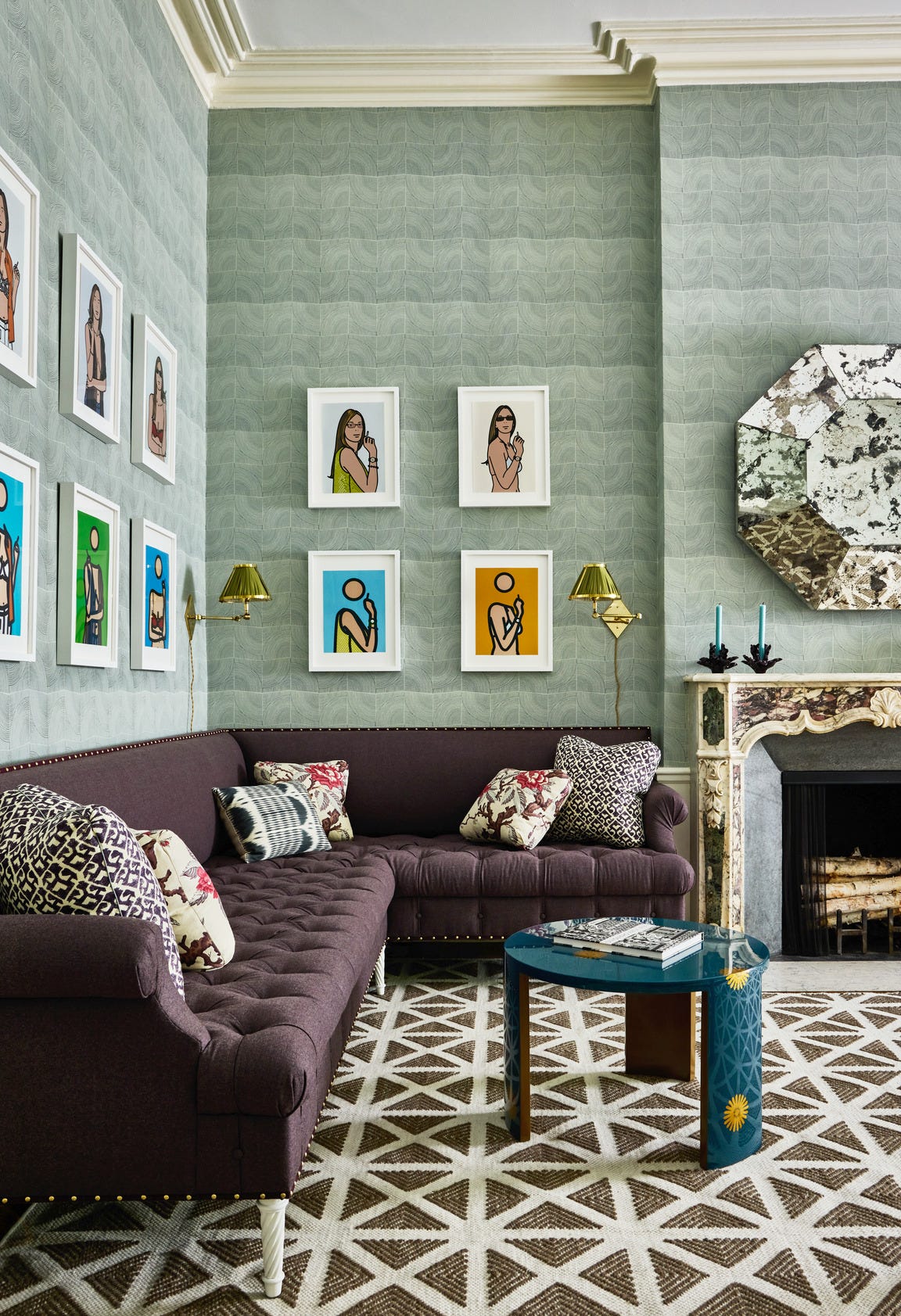 What Colour Wallpaper With Grey Sofa Infoupdate