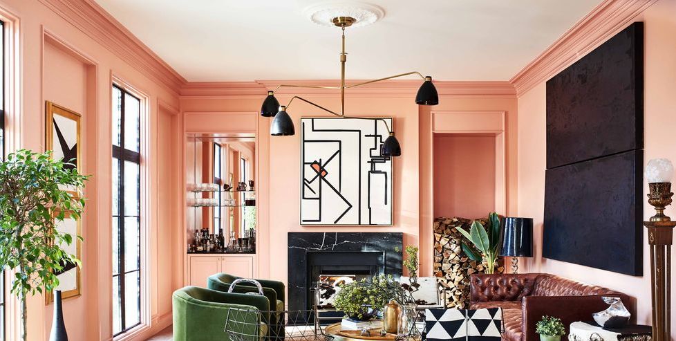 15 Modern Interior Decorating Ideas Blending Gray and Pink Colors