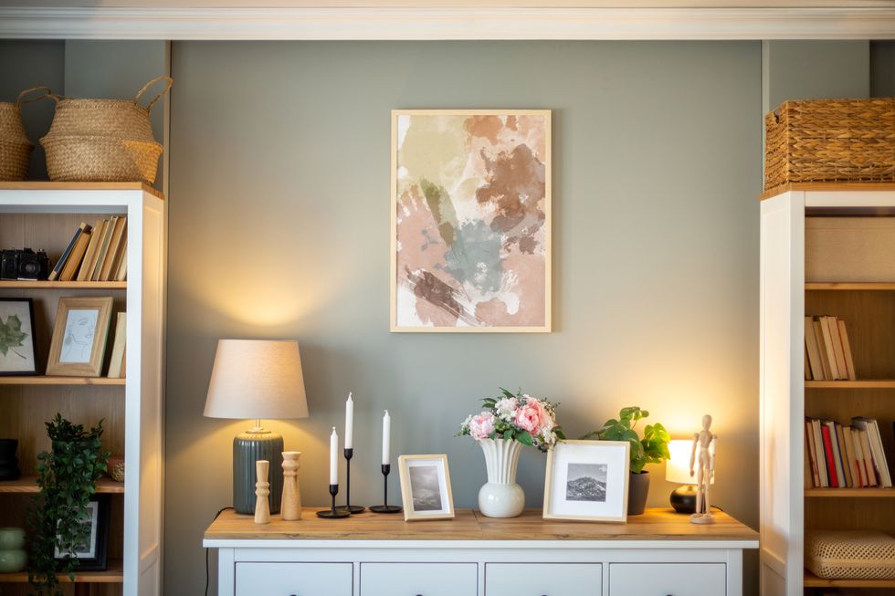 living room detail