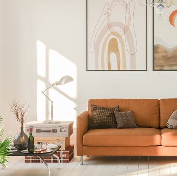 Living room in boho style living room in boho style