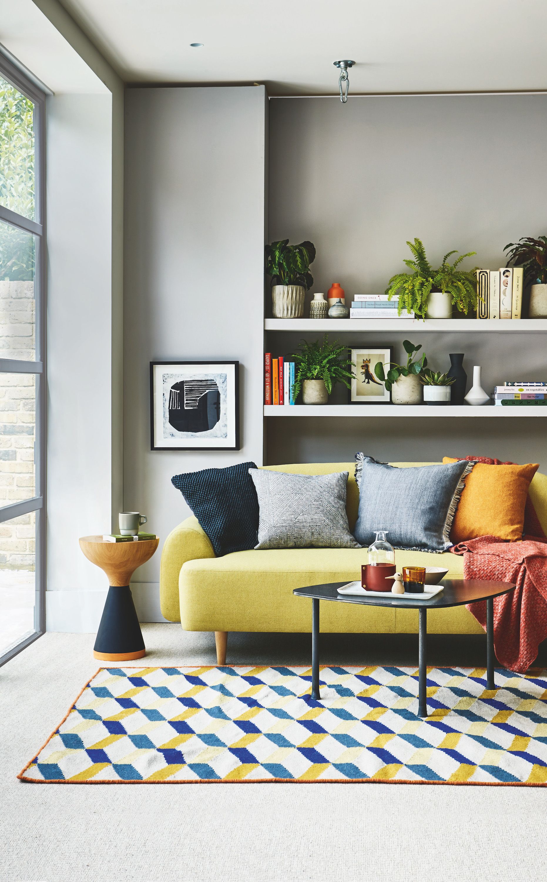 How To Style Your Home With A Mustard Sofa