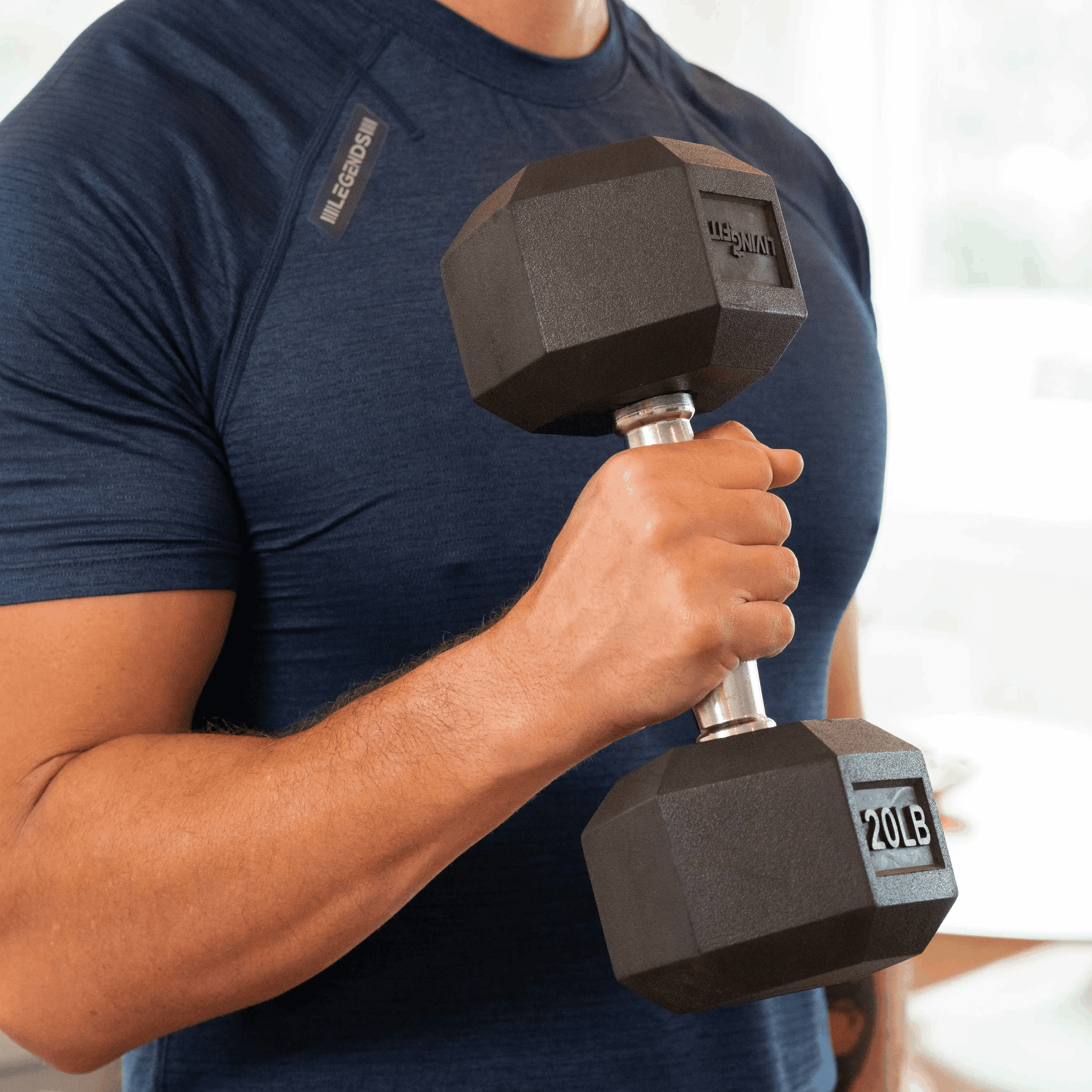 Why You Should Add Hex Dumbbells to Your Home Gym, According to a Fitness Expert
