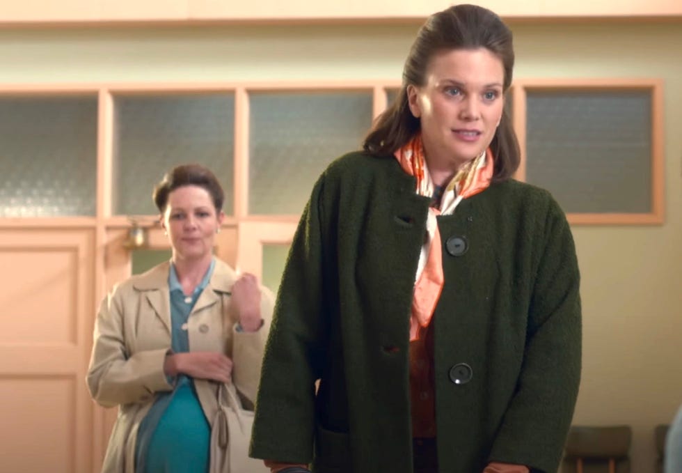 liz white as rhoda mullucks, call the midwife