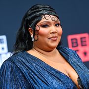 lizzo on the bet awards red carpet in 2022