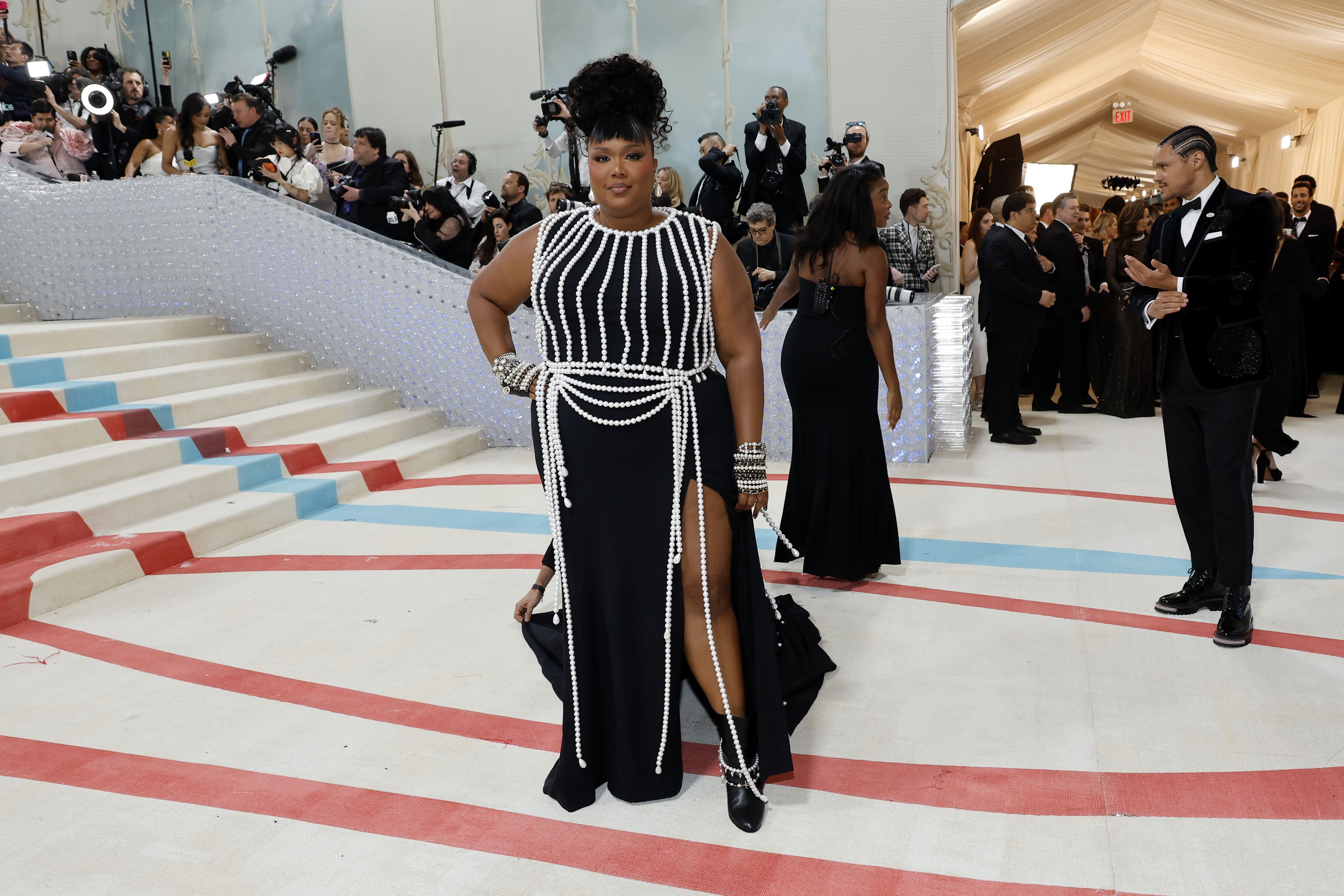 Lizzo-Met-Gala-2023-Red-Carpet-Fashion-Style-Chanel-Tom-Lorenzo-Site (5) -  Tom + Lorenzo