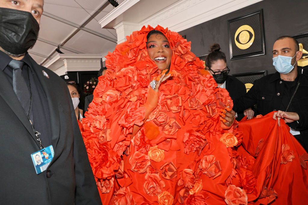 Lizzo's Cape at the 2023 Grammy Awards Deserves Its Own Award