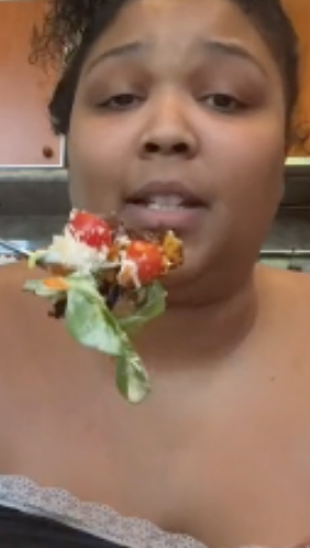 preview for Lizzo makes a vegan BLT salad