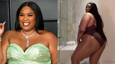 preview for Fans DEFEND Lizzo's See-Through Dress Amid Bodyshaming Comments