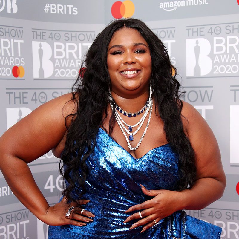 Literally Just Here to Show You Lizzo With Tons of Tiny Flowers in