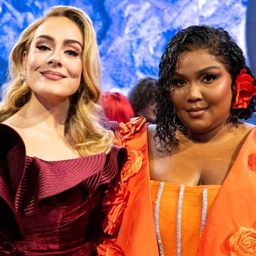adele and lizzo at the grammys