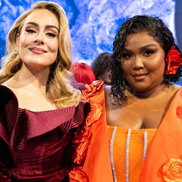 adele and lizzo at the grammys