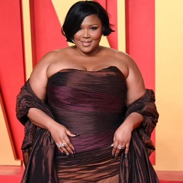 lizzo at the 2024 vanity fair oscar party