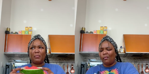 lizzo tried the tiktok watermelon and mustard trend and had the best reaction
