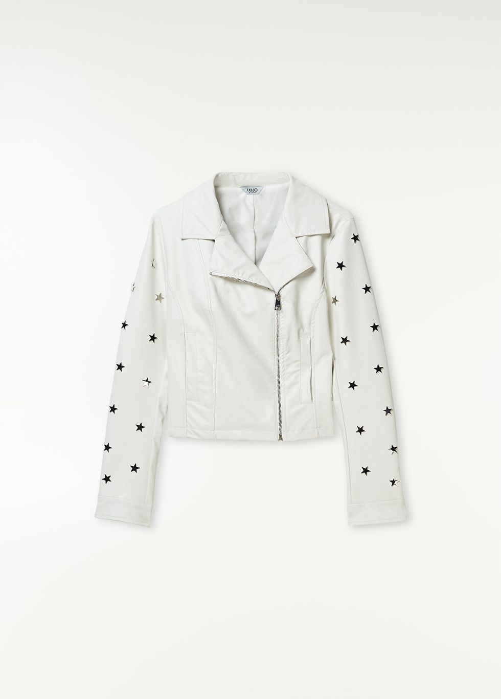 Clothing, White, Outerwear, Sleeve, Pattern, Collar, Jacket, Coat, Design, Beige, 