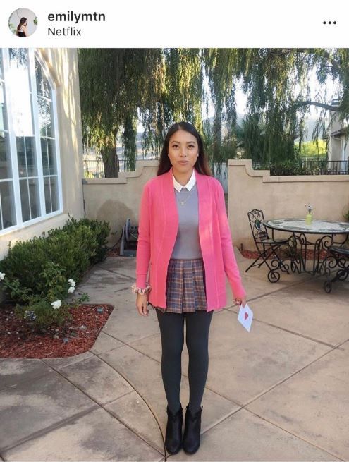 Lara jean pink discount hoodie