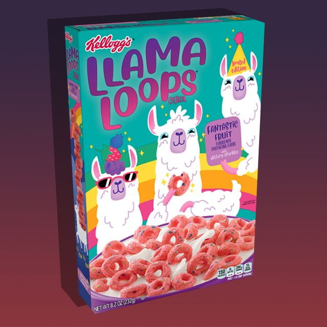 Kellogg's Llama Loops cereal